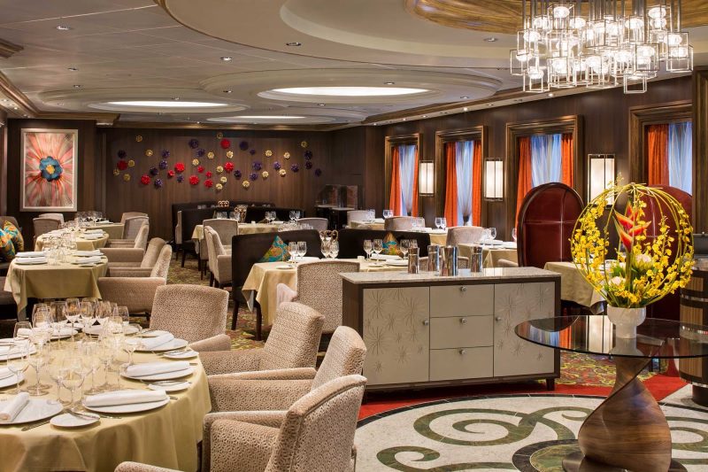 A look at 150 Central Park, the specialty restaurant on Symphony of the Seas.