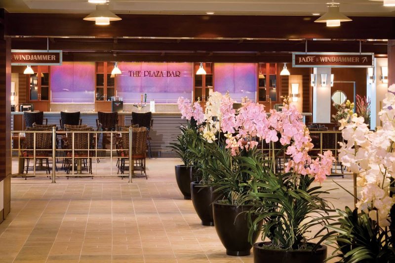 Independence of the Seas hosts 22 bars, clubs and lounges,  including the Plaza Bar on deck 11.