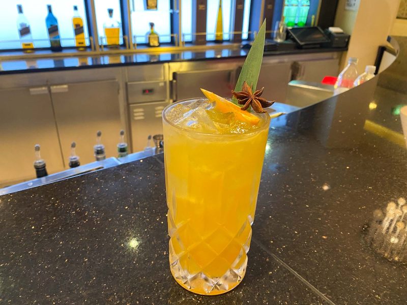 Grab a QB Cooler cocktail to mellow out on your Celebrity Equinox sailing.