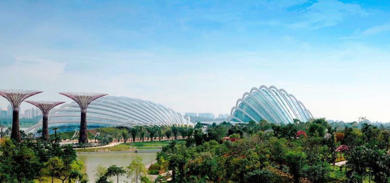 Bay South Garden along Dragonfly Lake offers some of the best attractions in Singapore.