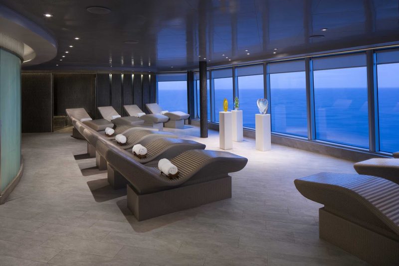 Indulge in the restorative Thermal Suite on Holland America's Koningsdam.