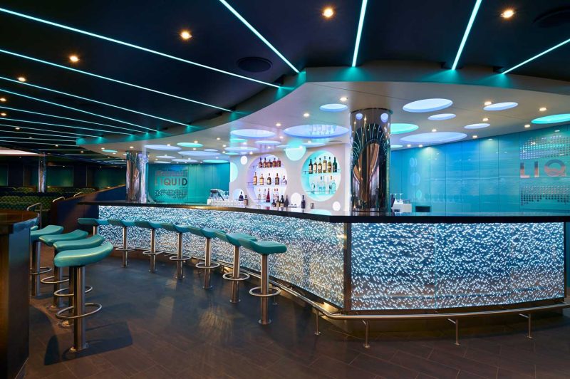 Belly up to the Liquid Bar for inventive cocktails such as the Zany Zombie, specially crafted for you.