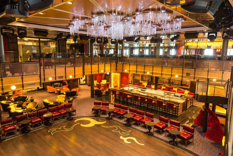 The high-energy Music Hall — this is the ideal place to dance the night away.