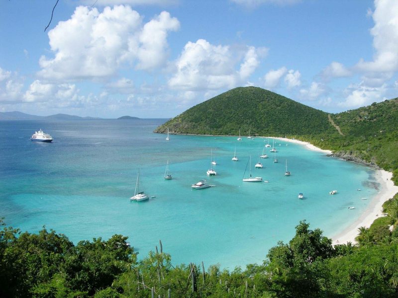 Visit scenic White Bay on Jost Van Dyke in the British Virgin Islands on a SeaDream cruise.