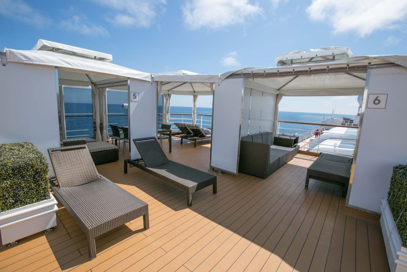 The Retreat is an adults-only sanctuary for an extra fee on ms Oosterdam.