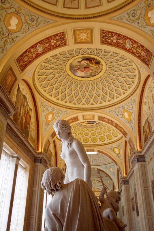 Cupid and Psyche by Antonio Canova, in the Hermitage Museum, St. Petersburg, Russia.