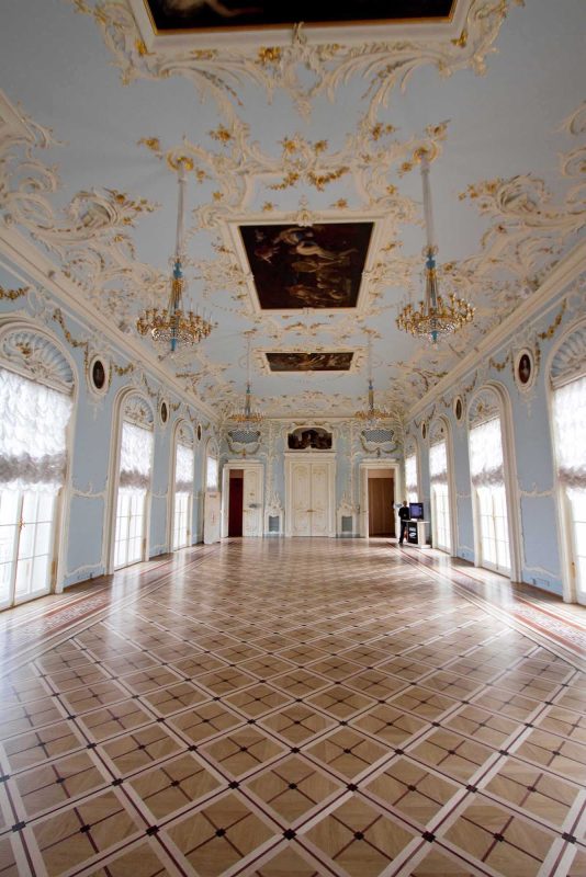 The Hermitage Museum (or Госуда́рственный Эрмита́ж if you prefer Russian) in St. Petersburg, Russia.
