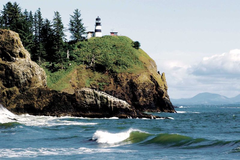 See the historic lighthouse on Cape Disappointment near the mouth of the Columbia River on an American Cruise Lines voyage to the Pacific Northwest. Built in 1856, it's the oldest operating lighthouse in the West.