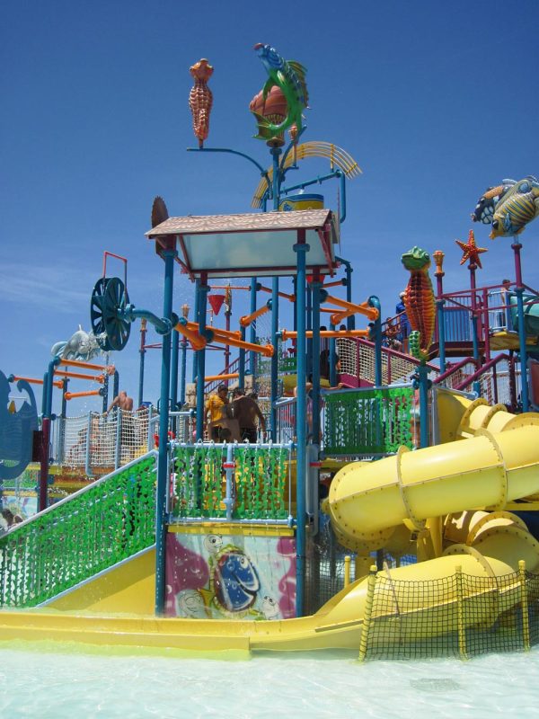 “I loved the waterslides, but the unlimited chicken tenders, Diet Cokes and margaritas were my new favorite part of De Palm Island.”