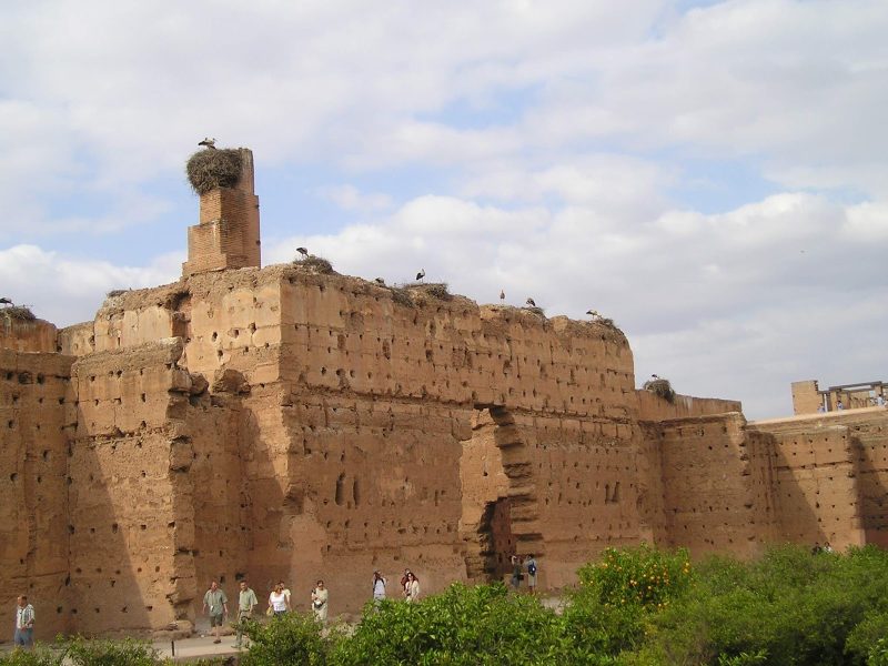 El Badi Palace is a one-time palace in Marrakesh, Morocco, begun in 1578.