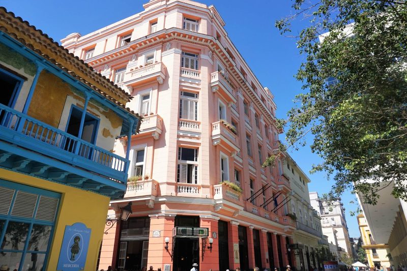 The Hotel Ambos Mundos, where Ernest Hemingway began penning “For Whom the Bell Tolls” in 1939.