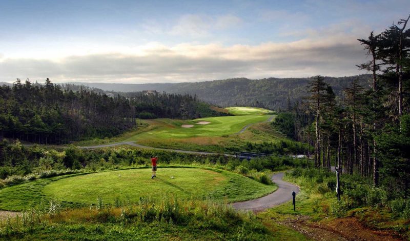 The 18-hole Wilds Golf Resort is 45 minutes from St. John's, Newfoundland.