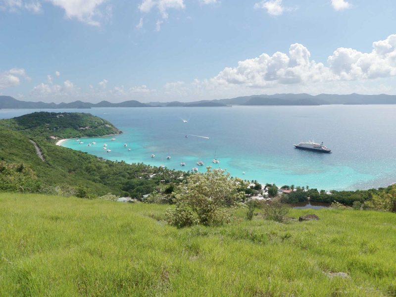 White Bay on Jost Van Dyke in the British Virgin Islands is a favorite of SeaDream cruise guest.