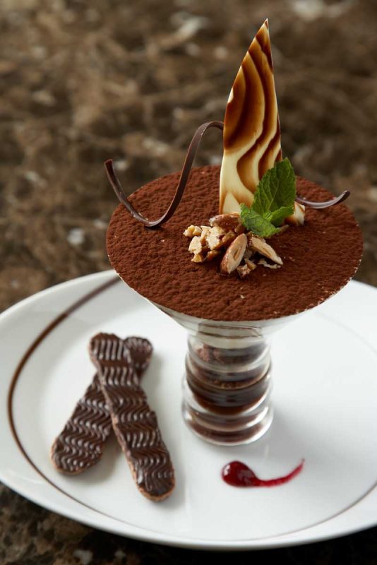 The Tuscan Grille's Tiramisu Martini on Celebrity Cruises' dessert menu.