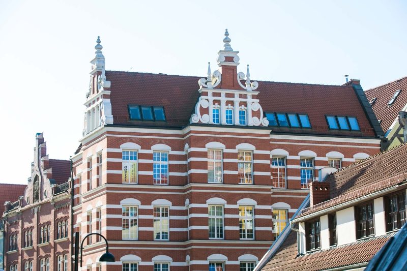 Some of the beautiful architecture in Old Gdansk, Poland.