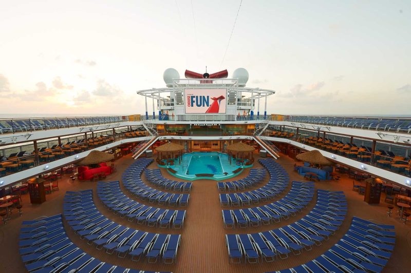 Head to the Pool Deck for fun in the sun during a jaunt down the west coat of Mexico on Carnival Panorama.