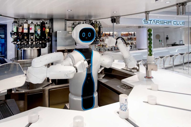 Meet Rob, the first humanoid robotic bartender at sea, on MSC Virtuosa. 