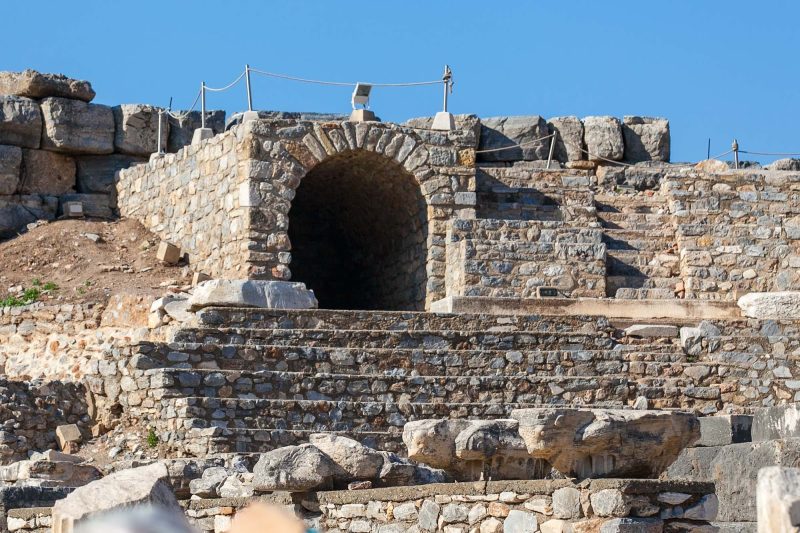 Ruins at Ephesus, Turkey.