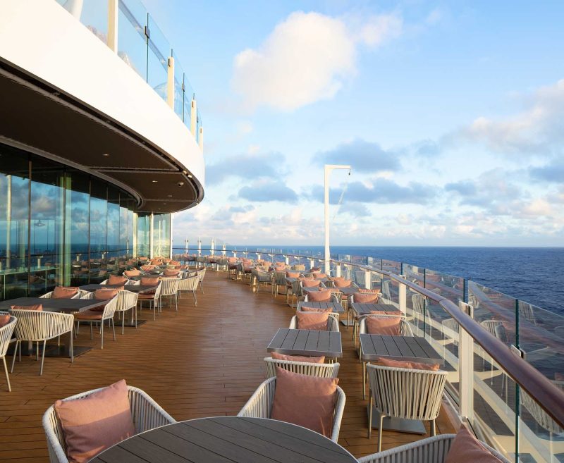 Oceanview Cafe, Celebrity Cruises' signature buffet restaurant has been completely reimagined for Celebrity Edge. It's open for breakfast, lunch and dinner.
