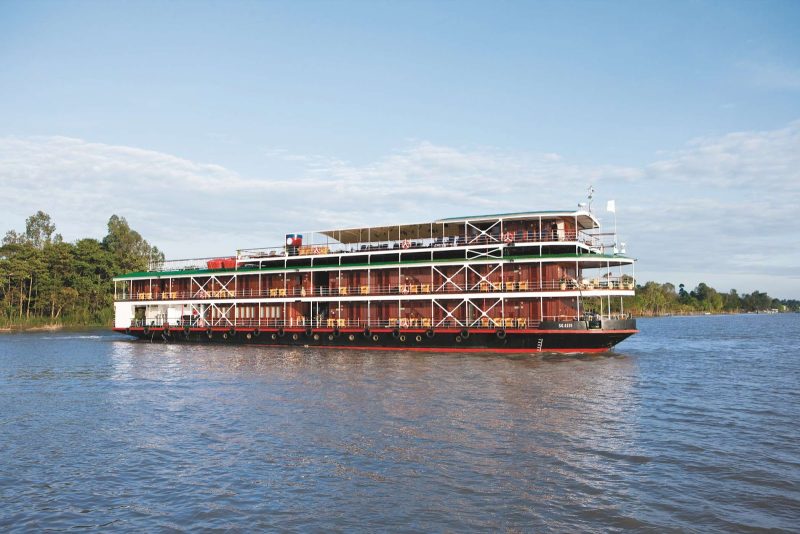 Uniworld's River Orchid during a 7-night Mekong River Cruise.