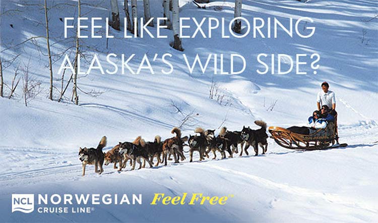 Consider a cruise to Alaska this summer or next on Norwegian