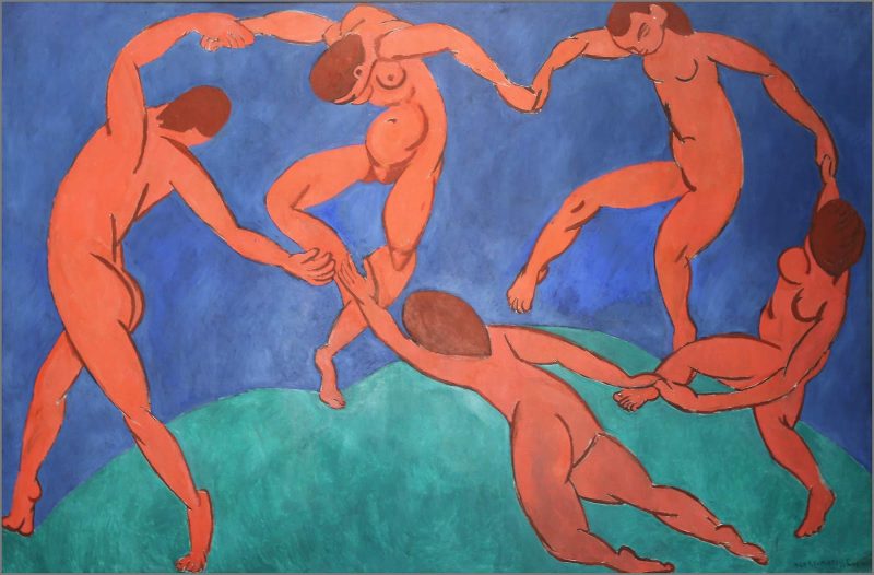Henri Matisse’s iconic “Dance,” an oil on canvas he completed in 1910, at the Hermitage at St. Petersburg, Russia.