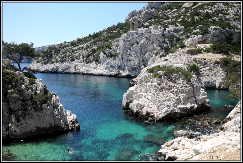Soleil des Calanques, off the southern coast of France.