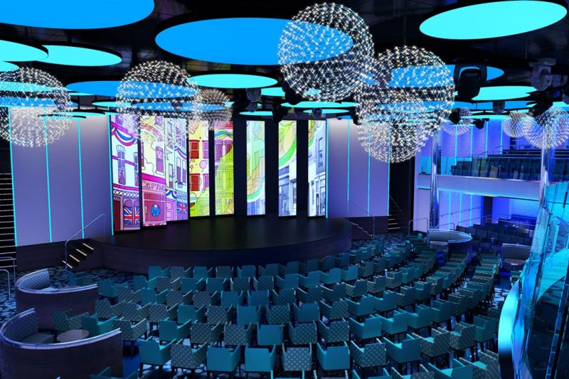 Head to Carnival Horizon's Liquid Lounge, a multi-purpose venue featuring magic, variety or vocalist shows.