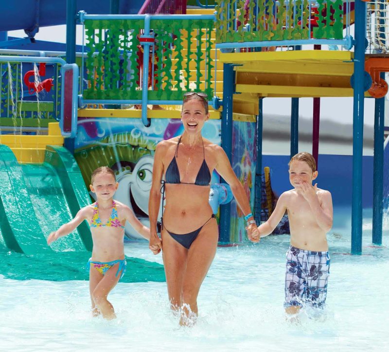 Aruba offers plenty of family-friendly water parks and other attractions that will keep the kids occupied.