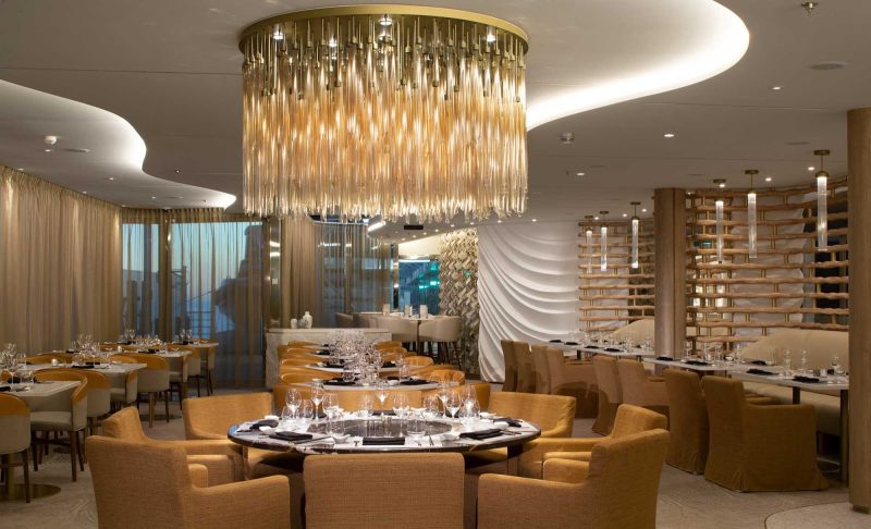 Head to Raw On 5 aboard Celebrity Edge for tasty sushi and sashimi dishes.