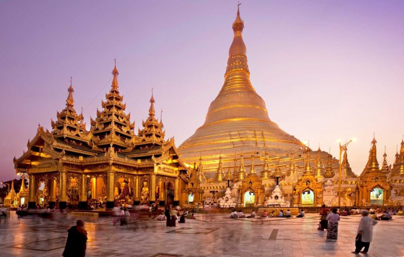 Historians and archaeologists say the Great Dagon Pagoda was built between the 6th and 10th centuries A.D. However, legend says it was constructed more than 2,600 years ago,