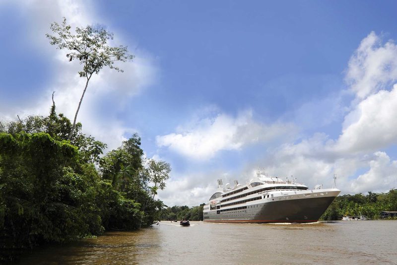 Enjoy the natural wonders of the Amazon on the Ponant ship Le Champlain.