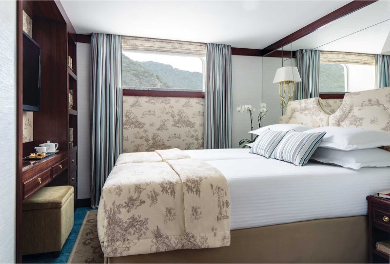 Cruise Portugal's Douro River then relax in style in a category 4 stateroom aboard Queen Isabel.