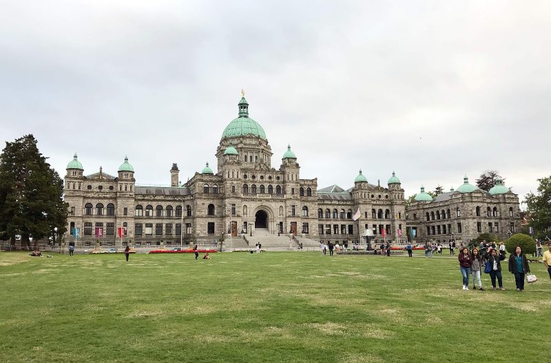 The Capitol Building of Victoria, British Columbia.