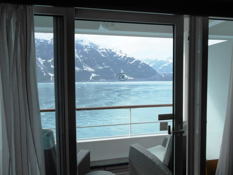 Juneau from our balcony on Regent Seven Seas Mariner