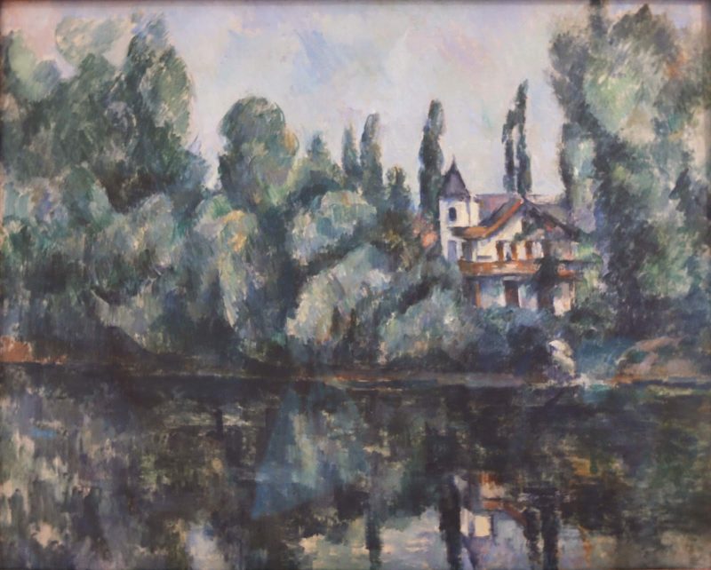 Paul Cezanne, “Banks of the Marne,” 1888, oil on canvas.