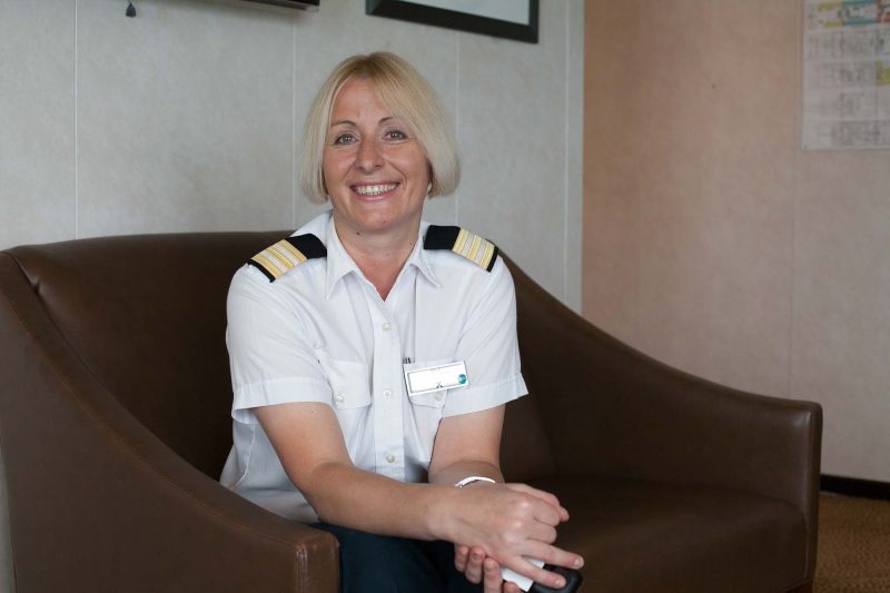 Mila Miroschnychenko, head of housekeeping aboard Celebrity Infinity.