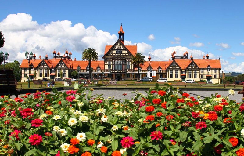 Visit Rotorua Museum and art gallery on your next Ponant cruise to New Zealand.