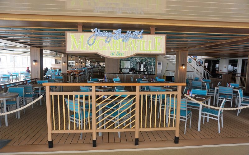 Raise a glass at Jimmy Buffett's Margaritaville at Sea on Norwegian Getaway.