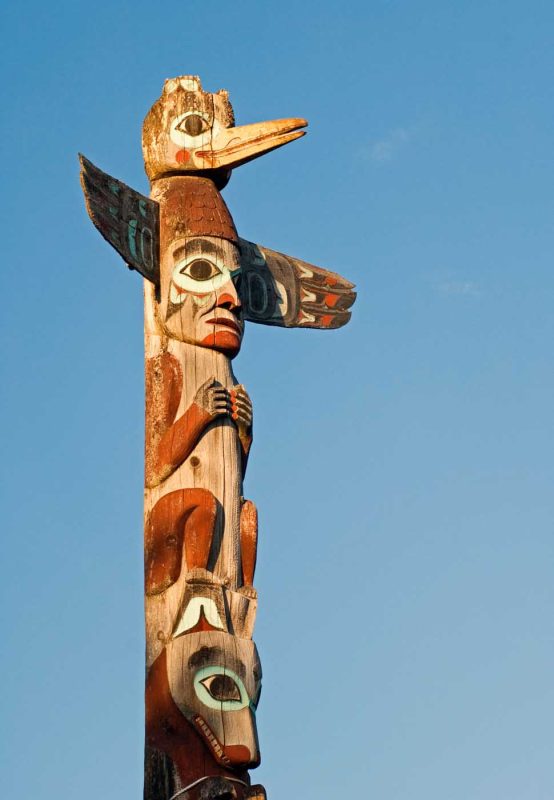 See the Tlingit Totem Pole and learn about Native culture in Pioneer Square, Seattle, on an American Spirit cruise.