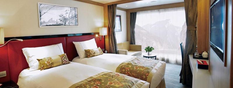 Relax in style and comfort throughout your cruise of China aboard Uniworld's Century Legend.