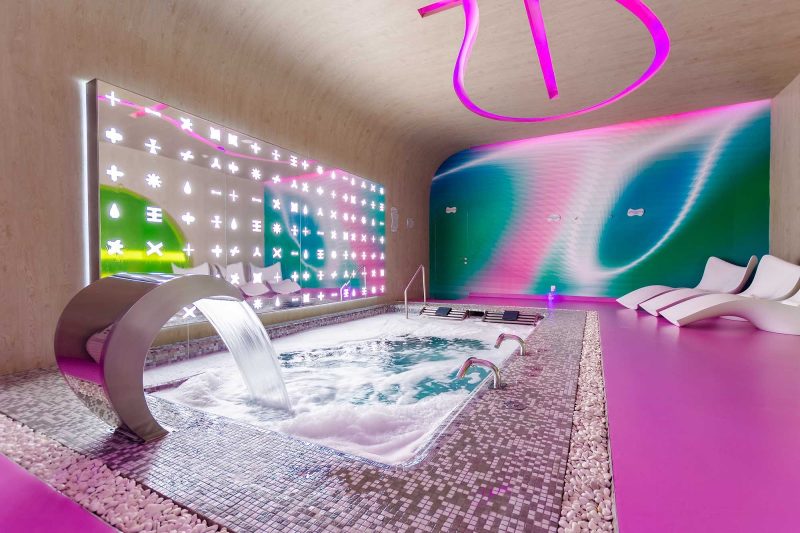 A look at the sumptuous spa at the all-inclusive Temptation Cancun Resort.