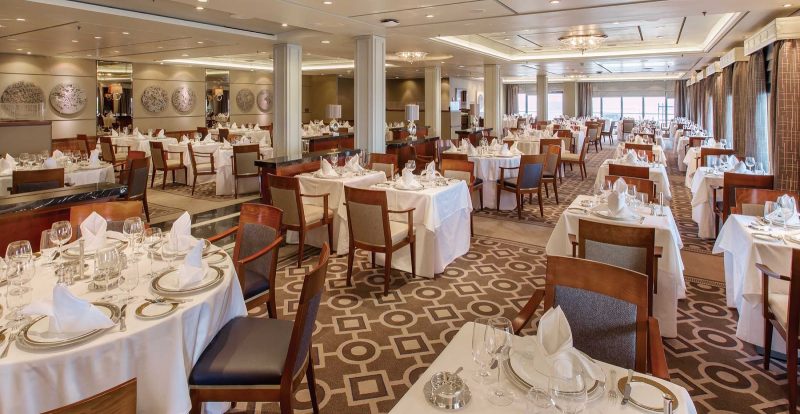 The Princess Grill Restaurant, available to guests in Princess Grill suites.