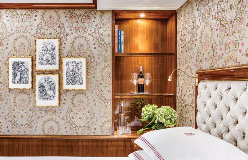 Relax in a finely appointed stateroom board Uniworld's Joie de Vivre.