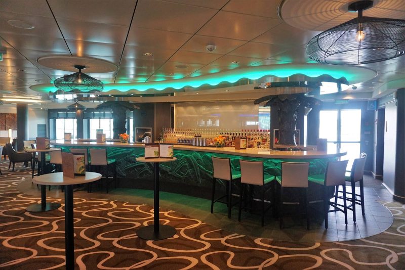 The Sugarcane Mojito Bar is a passenger favorite introduced on Norwegian Getaway.