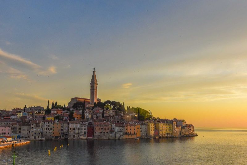 Visit lovely smaller ports on your Ponant cruise such as Rovinj, Croatia, known as Little Venice.