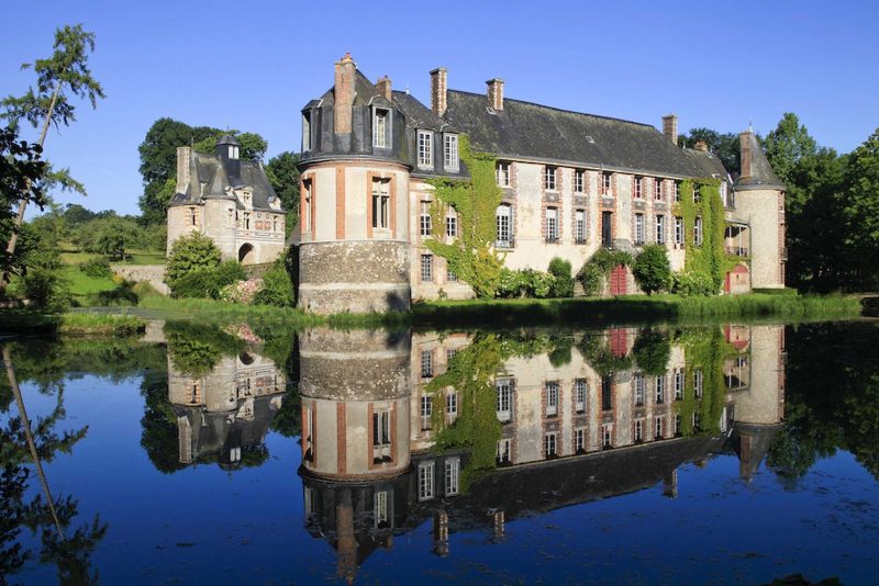 The Castle of Bec-Crespin (Château du Bec-Crespin) in Upper Normandy, France, is now a luxury hotel.