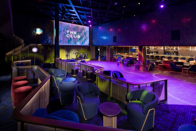 The Club offers daytime activities from tabletop maze to traditional board games and even archery and a laser maze.