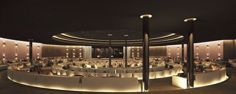 Enjoy theatrical performances during a sailing ono the luxury yacht Scenic Eclipse.