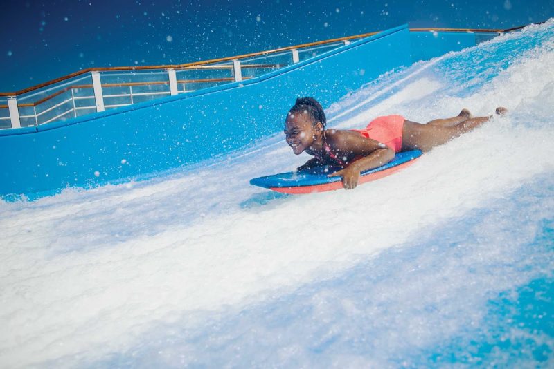 Grab a boogie board and tackle FlowRider on Harmony of the Seas.